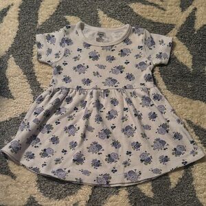Luvable Friends Purple Floral Casual Dress